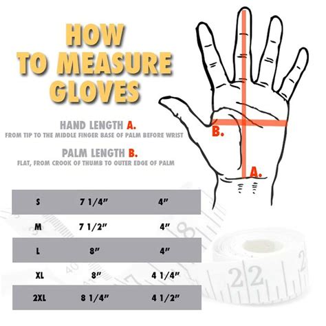 how to measure gloves